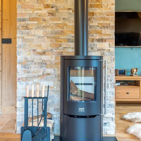 Chalet Cosy Et Neuf, 5 Min Des Stations De Ski, Poele A Bois Saint-Jean-de-Sixt